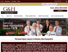 Tablet Screenshot of nh-lawyers.com